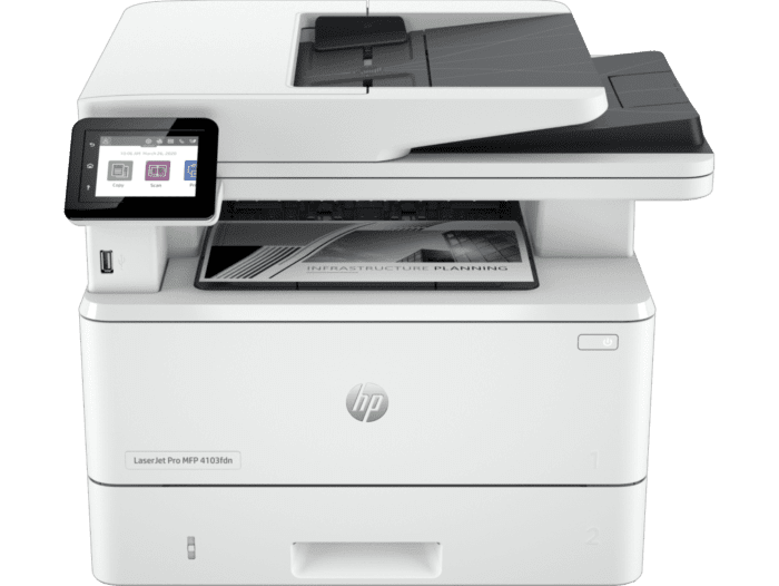 Hp Laserjet Pro Mfp 4103Fdn, 1 Year Warranty