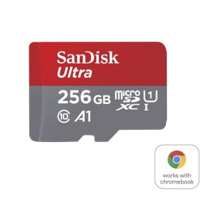 Sandisk Micro Sdxc Uhs-I Full Hd 256GB, Speed Up To 100MB/S