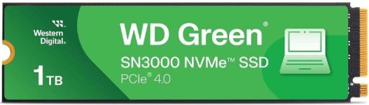 Wd Green Sn3000 Nvme 1Tb, Pcie 4.0