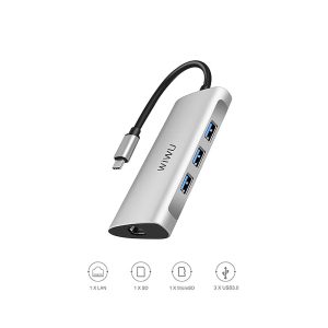 Wiwu Alpha USB-C Hub A631STR 6 In 1