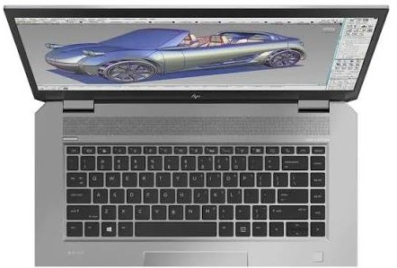 Used HP ZBook 15 G5, Core i7-8850H, 16GB RAM, No SSD, 15.6", Backlit Keyboard